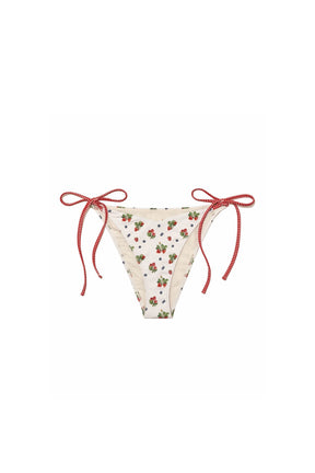 TIE SIDE BIKINI BOTTOM / MIX BERRY