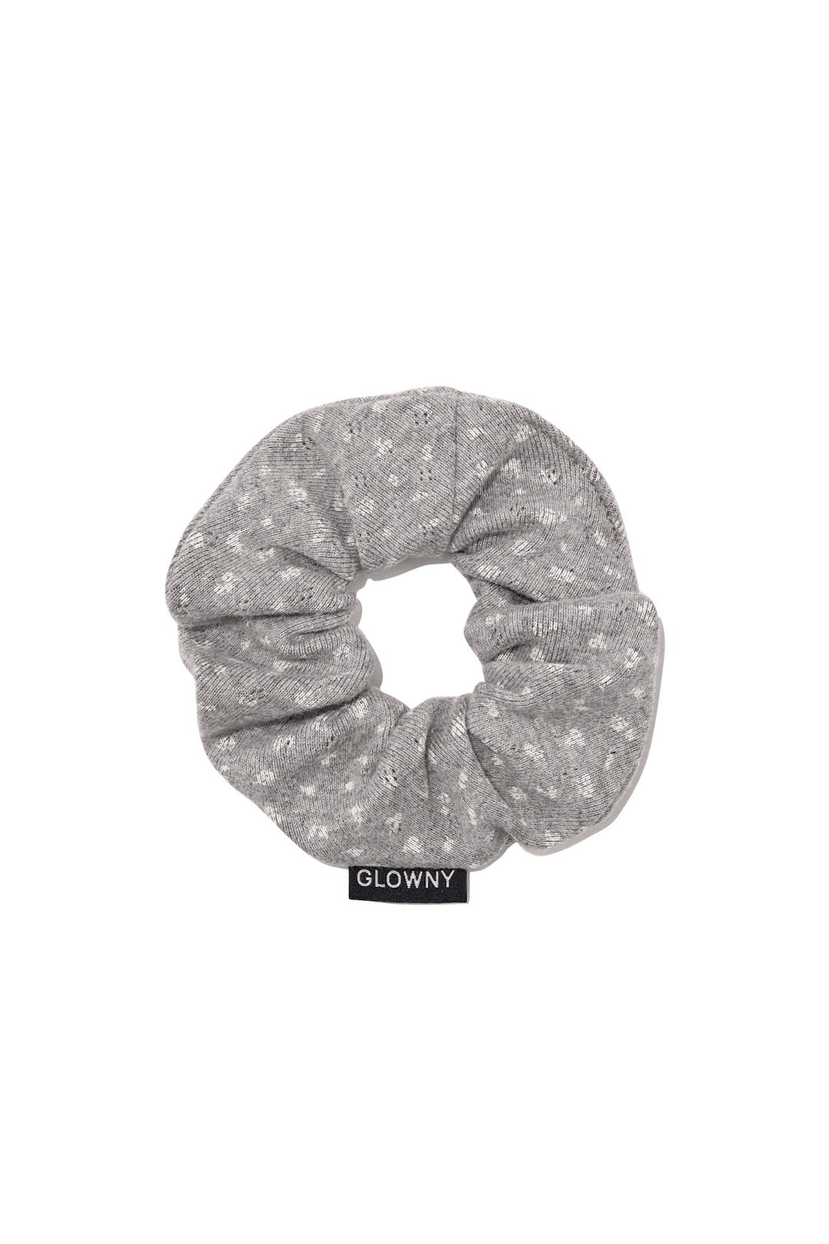 PROVINCE EYELET SCRUNCHIE / FOG BLOOM