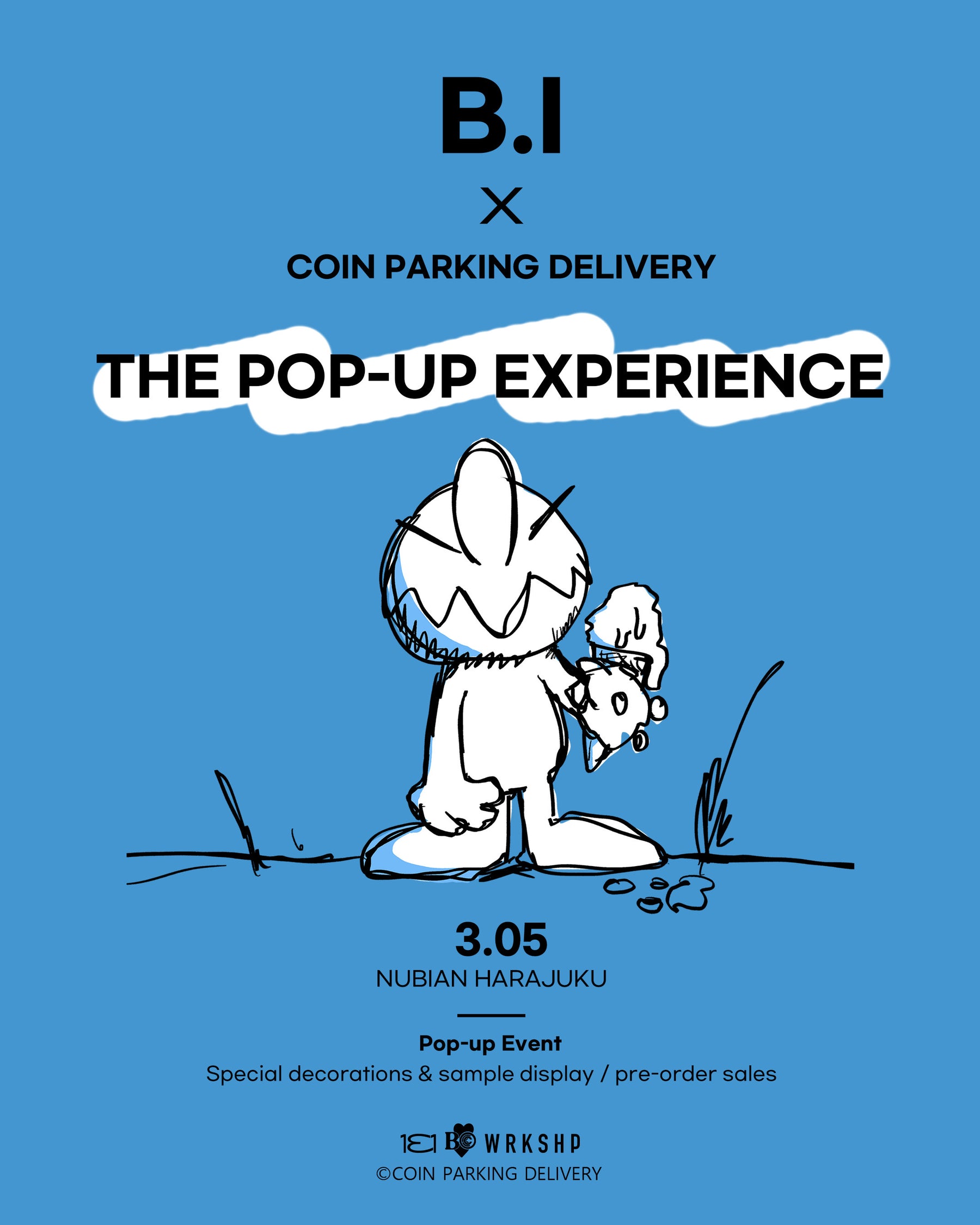 3/3(火)より発売 B.I × COIN PARKING DELIVERY MEET & GREET / POP-UP