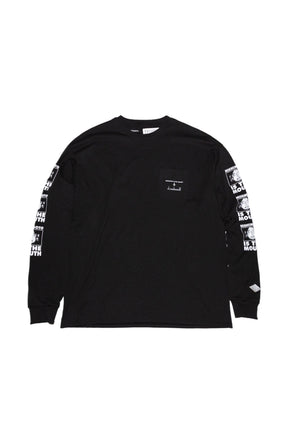 COTTON CLASSIC L/S TEE(Exclusive) / BLK