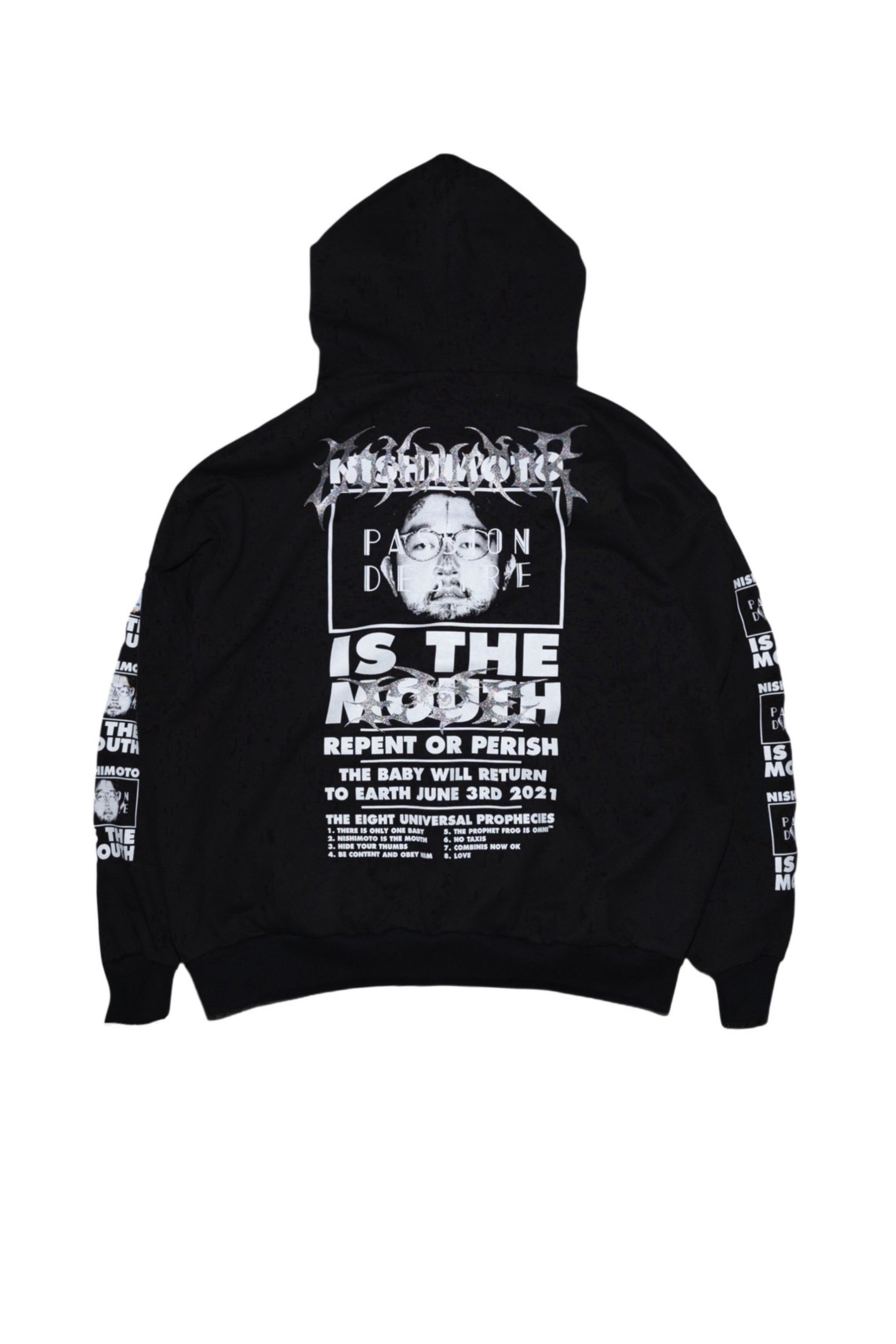 COTTON CLASSIC ZIP UP HOODIE(Exclusive) / BLK