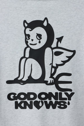 DEVIL SWEAT HOODIE / GRY