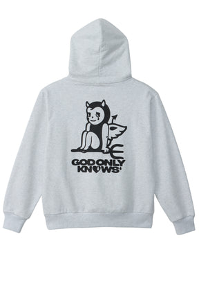 DEVIL SWEAT HOODIE / GRY