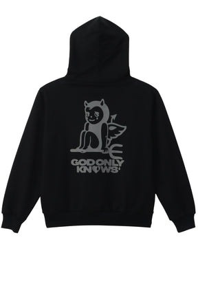 DEVIL SWEAT HOODIE / BLK