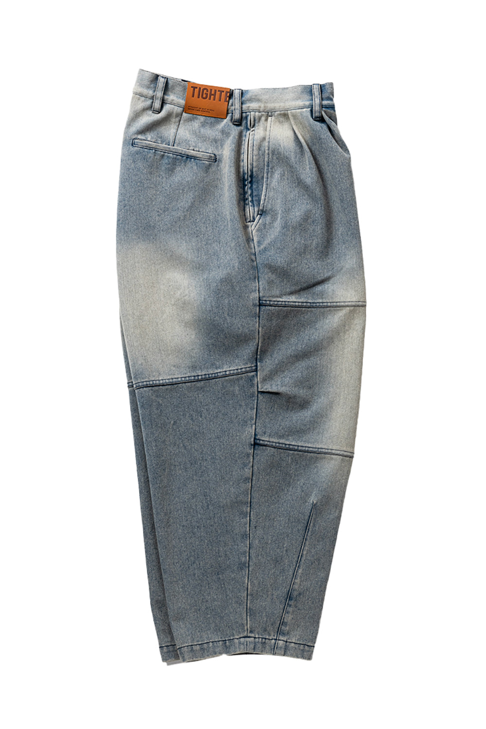 TIGHTBOOTH タイトブース FW25 DENIM BALLOON PANTS / BLU - NUBIAN