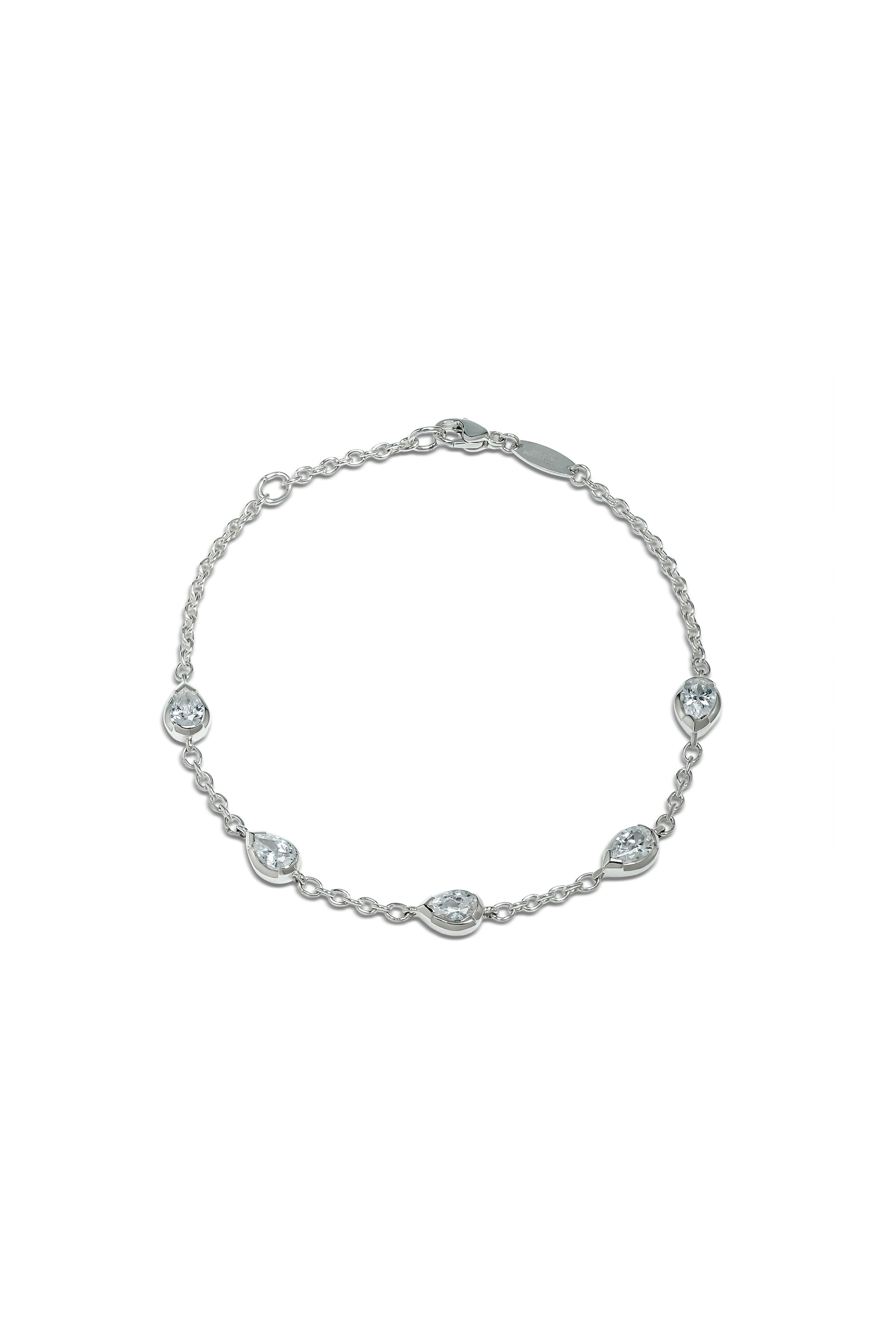 TEARDROP BRACELET / SIL