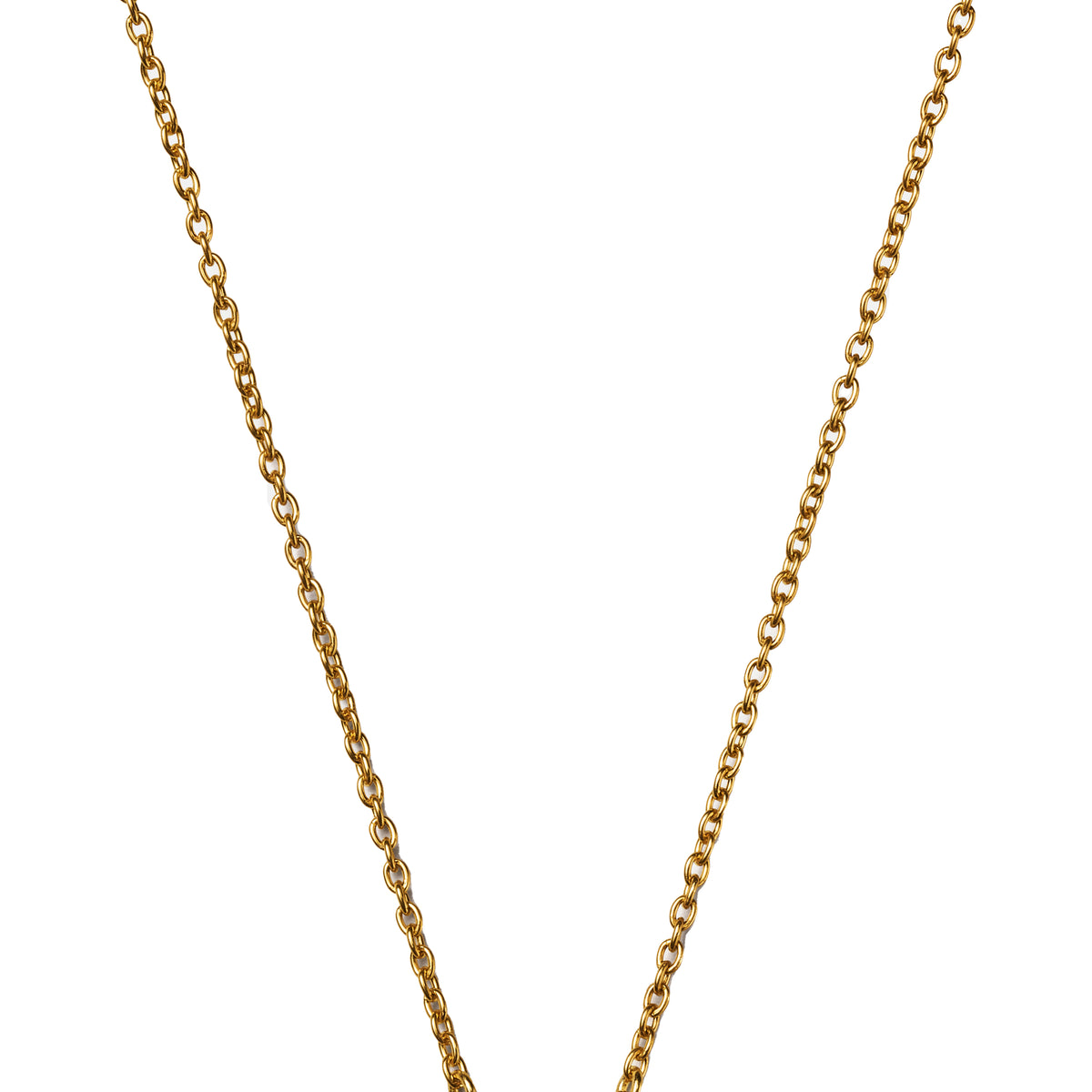 GOD ONLY KNOWS God Only Knows SS26 TEAR HEART NECKLACE / GLD - NUBIAN