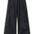 TEAR HEART PRINT DENIM PANTS / BLK