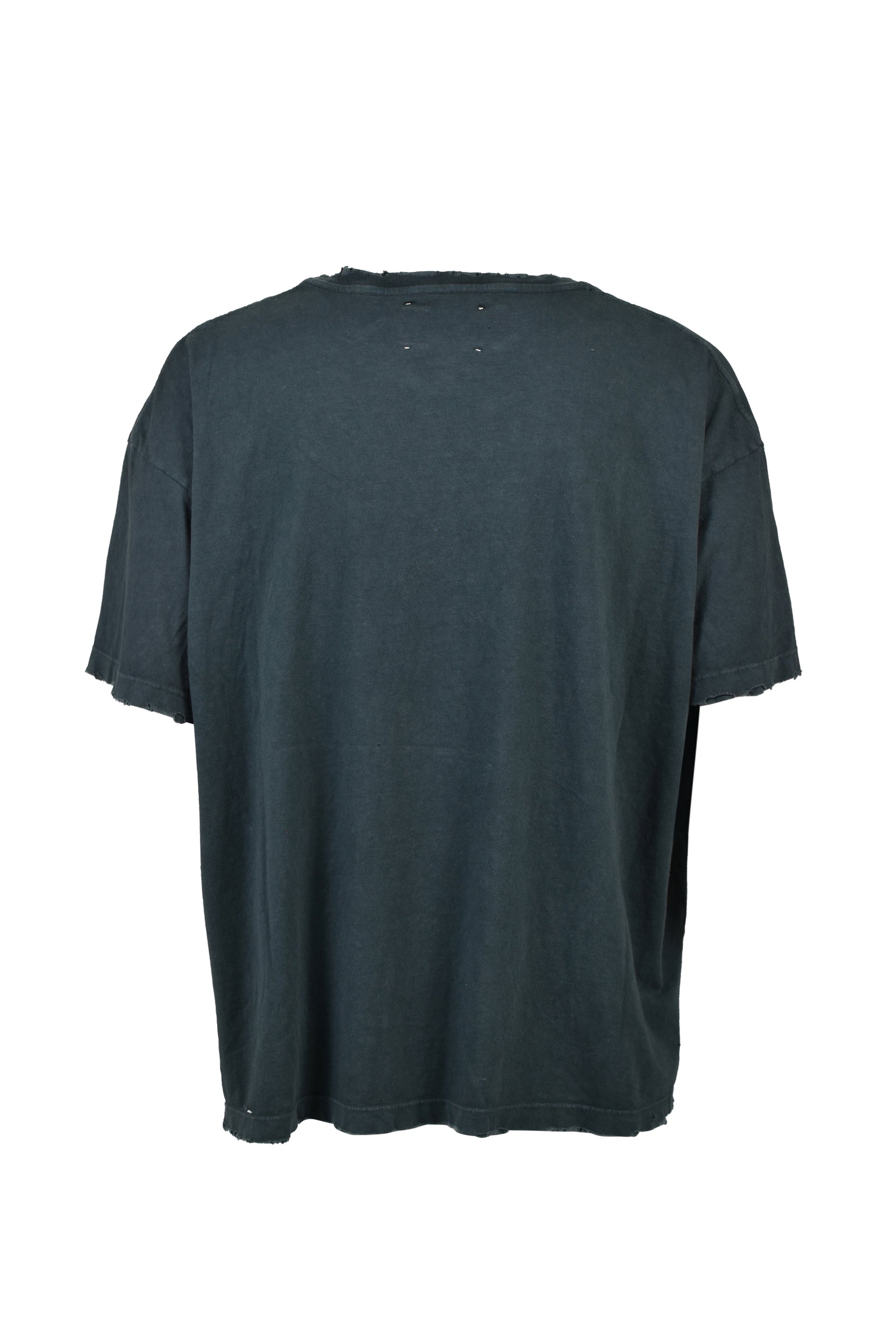 DISTRESSED WITHDRAWAL SURVIVORS TEE / ASH BLK
