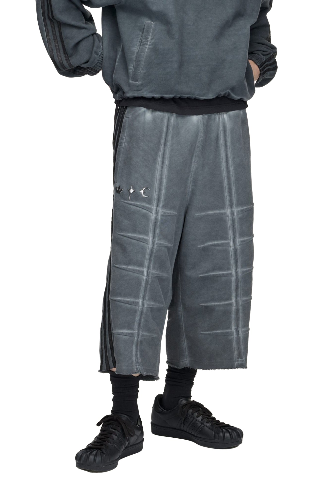 TC SWEAT JORT / BLK