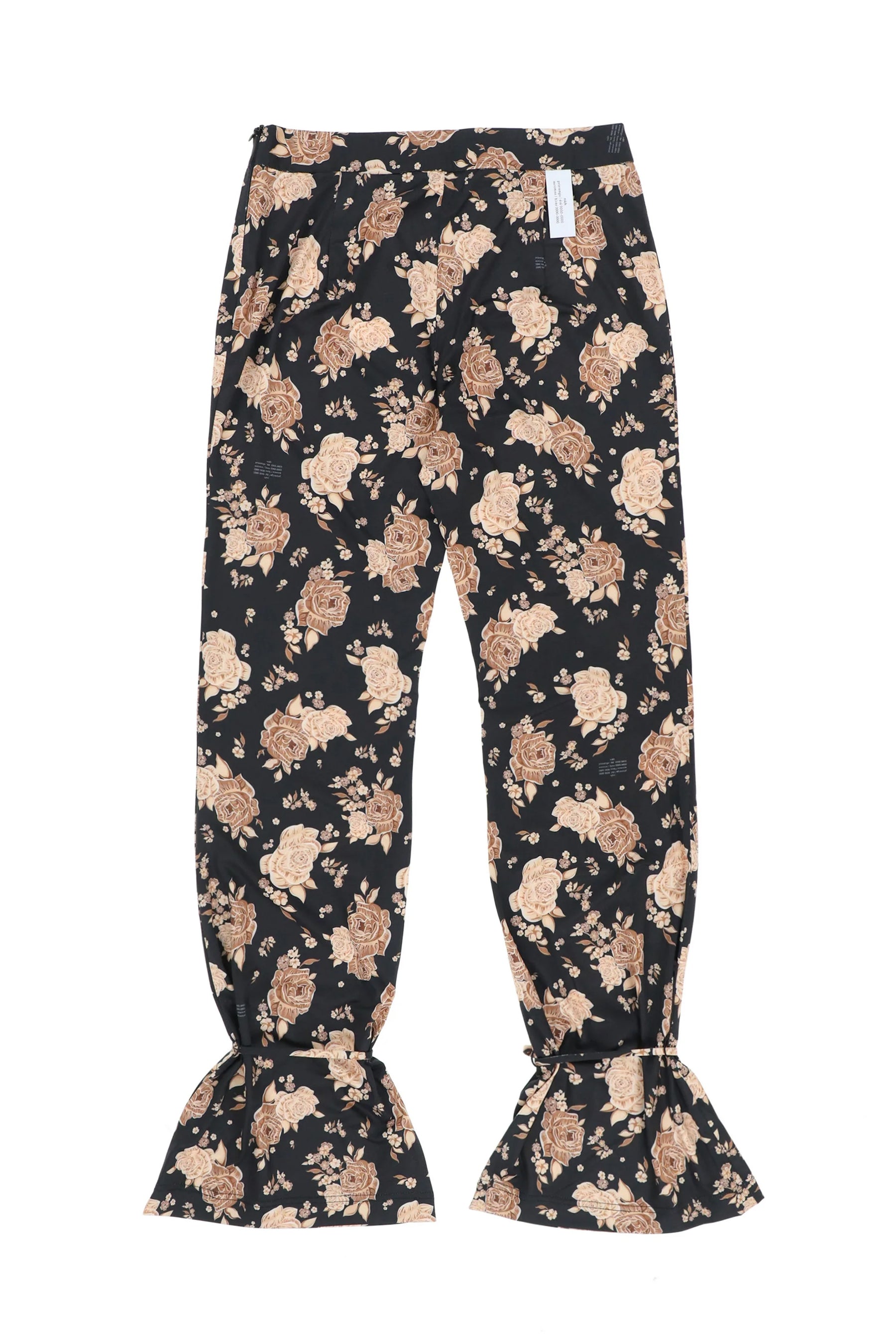 TIE HEM TROUSER / ROSE