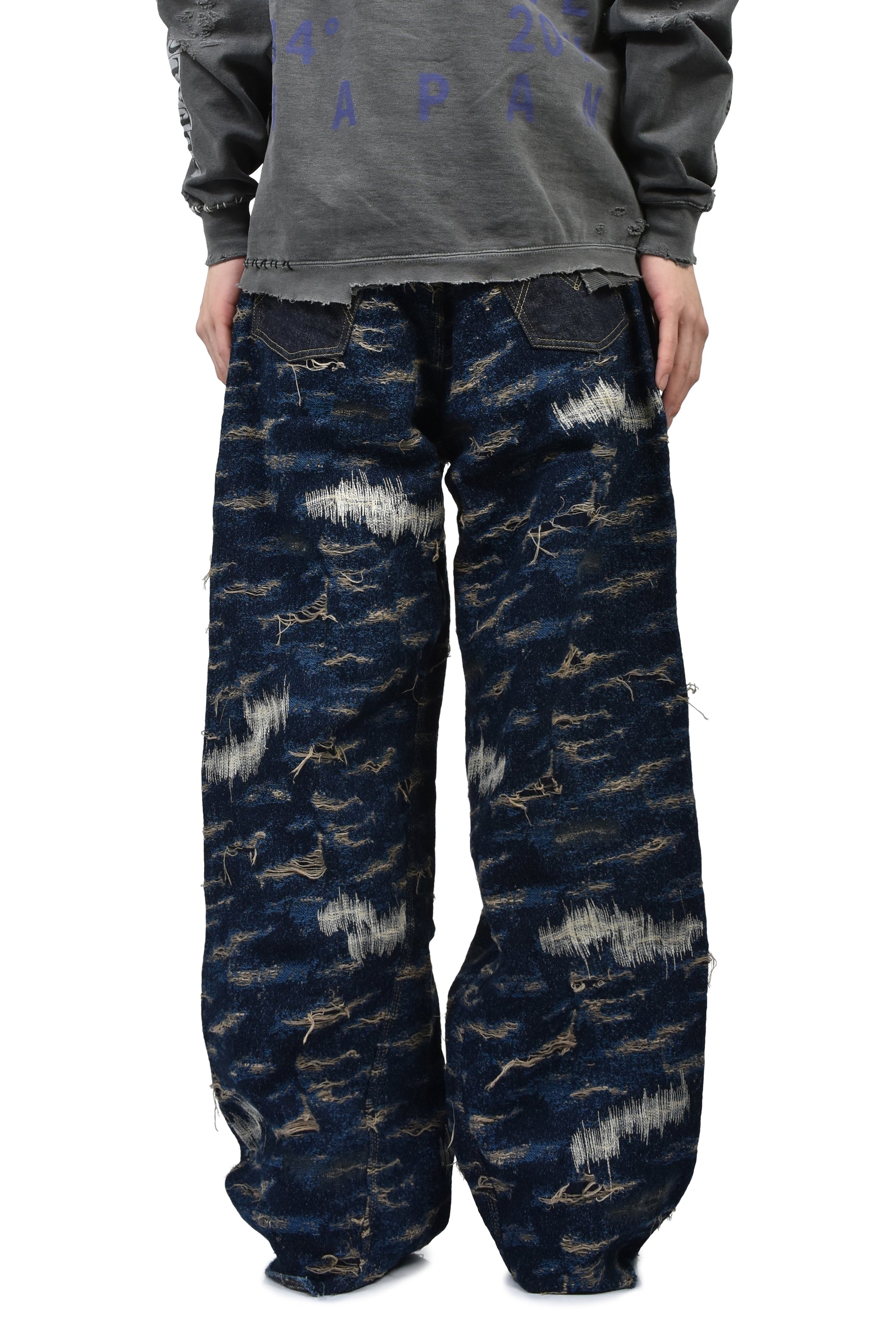 TWIST SEAM LOT.20603T R&amp;D(100YEARS DENIM) / IND 