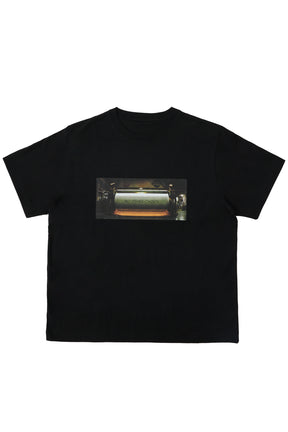 PAPER MILL T-SHIRT / BLK