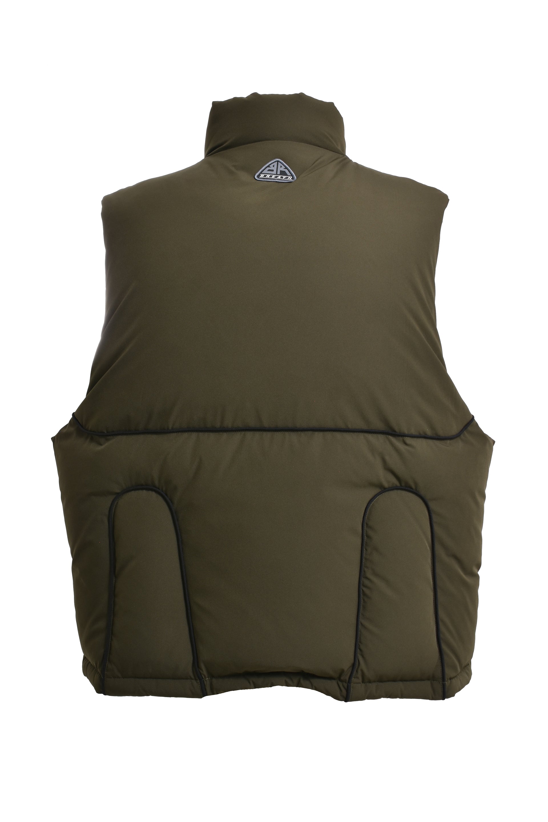 TECH PIPING DOWN VEST / OLV