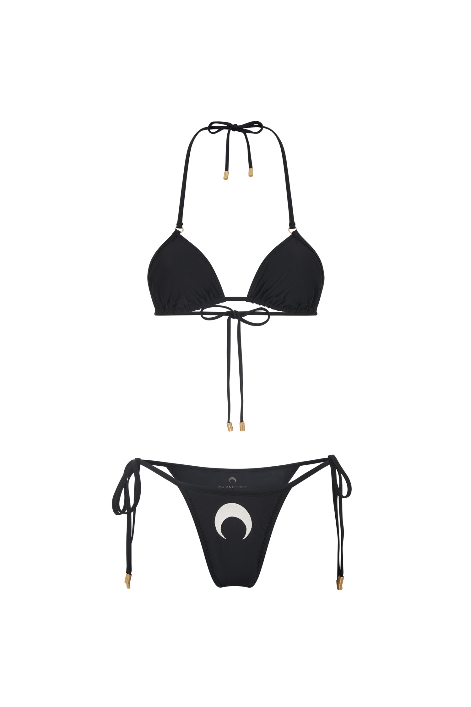 FLUID SWIMWEAR JERSEY BIKINI SET / BLK