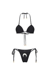 FLUID SWIMWEAR JERSEY BIKINI SET / BLK