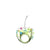 FLOWER GEMSTONE APPLE RING / GRN