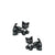 KITTEN HAIR CLIP / BLK