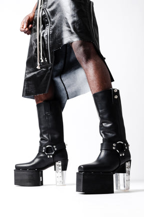 LP BOOTS / BLK/CLEAR