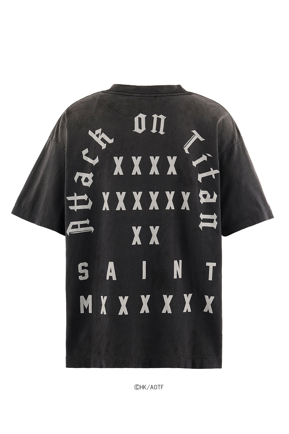 AOT_SS TEE/ATTACK ON TITAN / BLK
