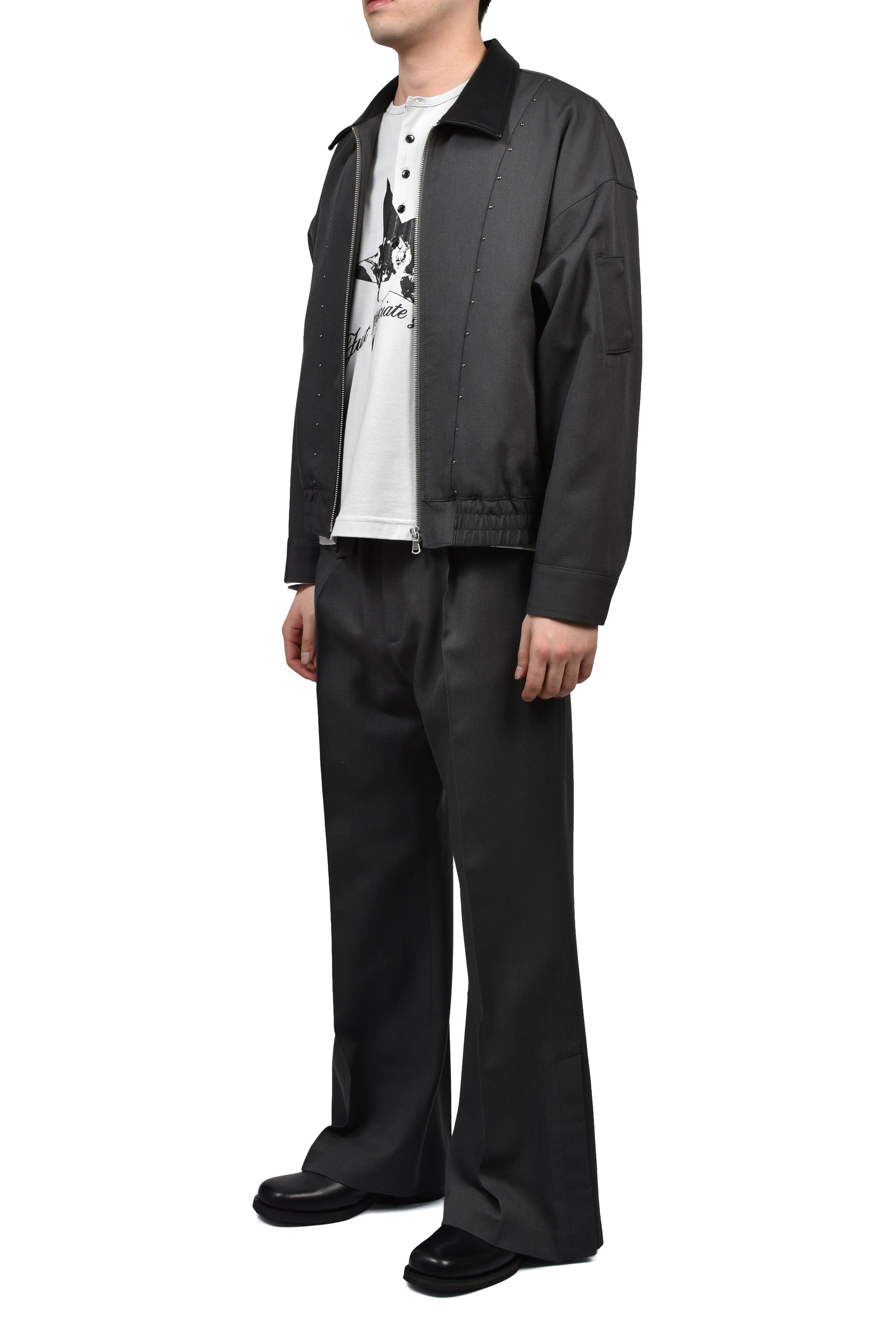 CITIES' CLUB BOOTCUT / DARK GRY