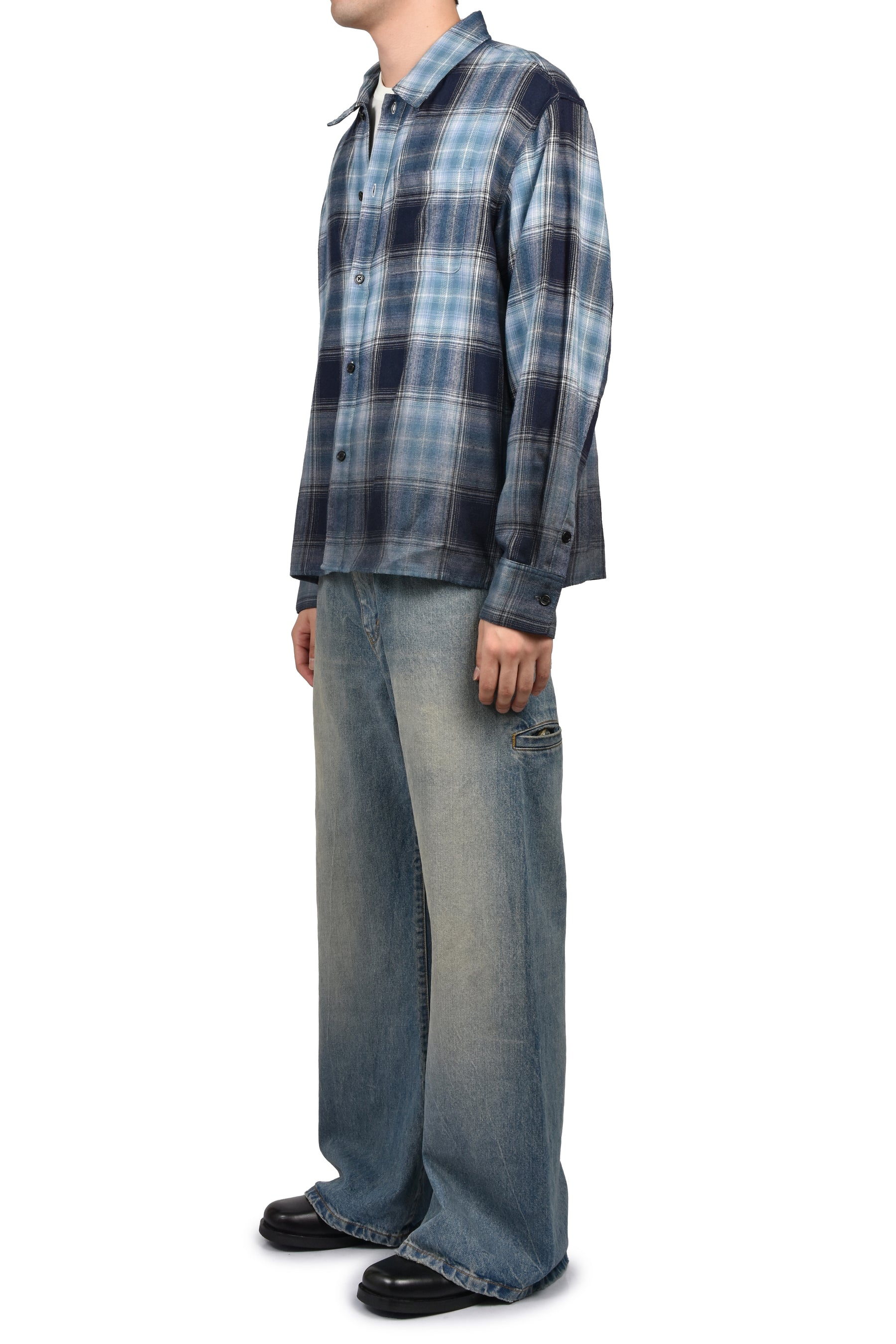 SAUNTER CUT JEANS / BLU