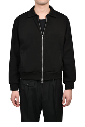 CITIES' ZIP CARDIGAN / BLK