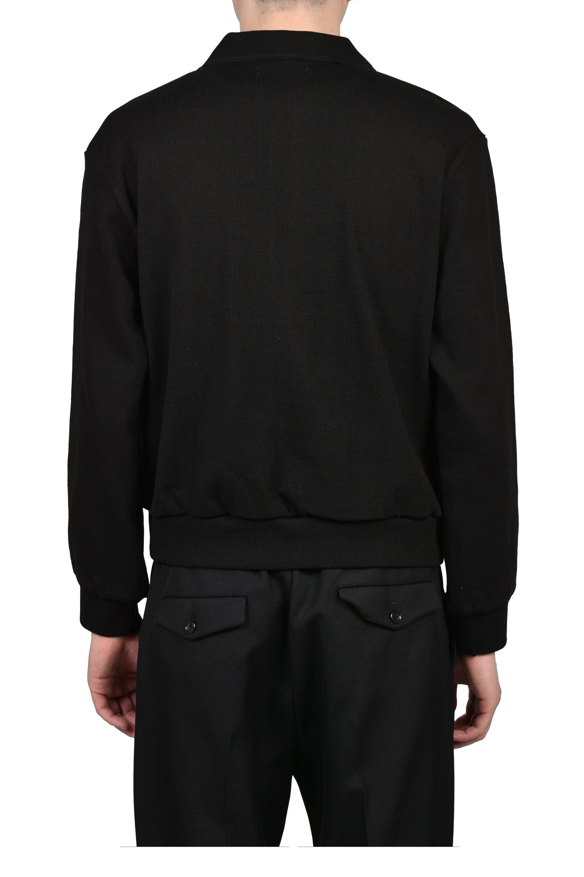 CITIES' ZIP CARDIGAN / BLK