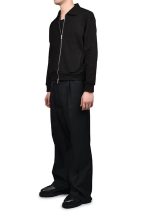 CITIES' ZIP CARDIGAN / BLK