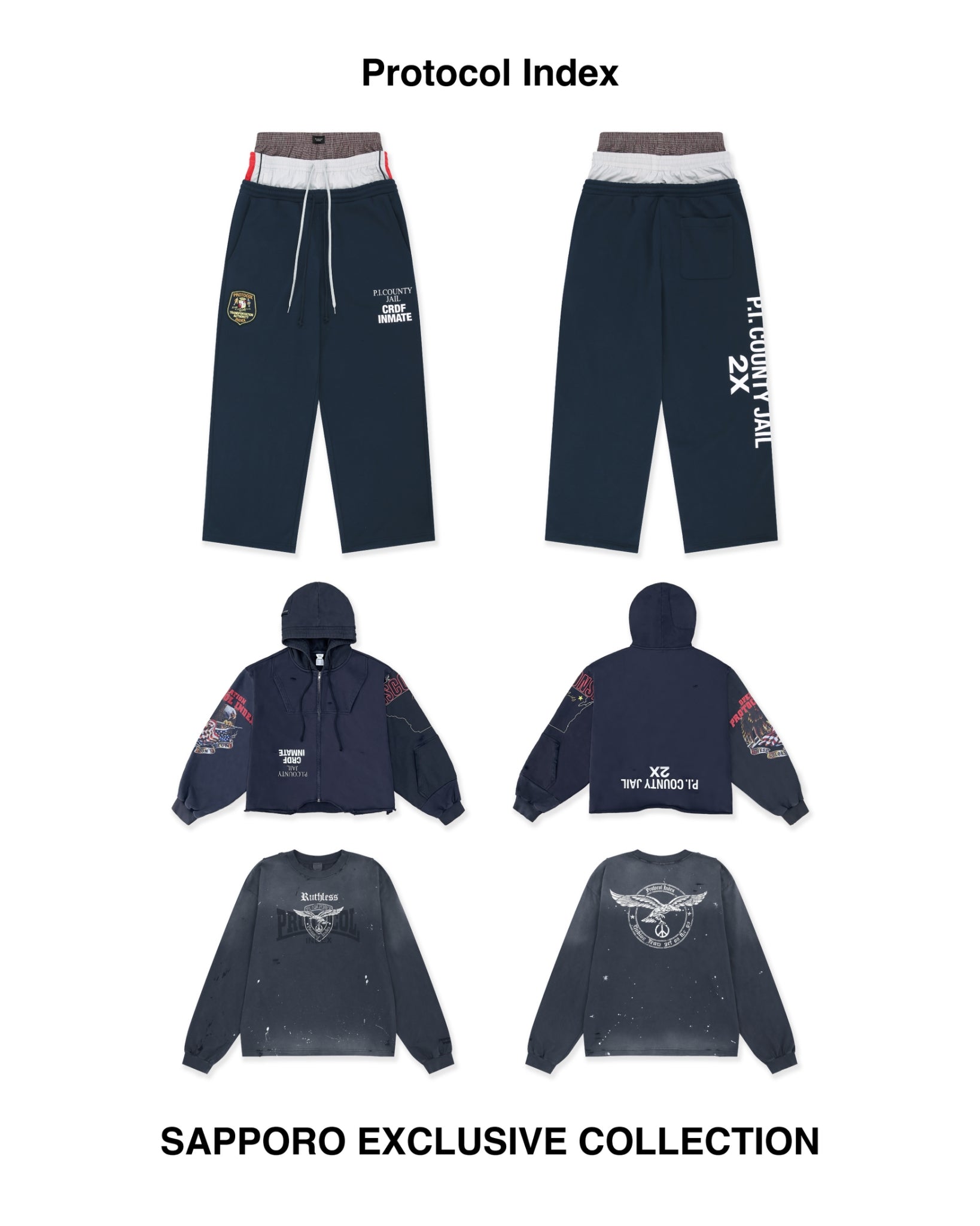 10月24日(金) 札幌店にて発売開始 Protocol Index / NO/FAITH STUDIOS / ALICE HOLLYWOOD × F.M.C.D SAPPORO EXCLUSIVE COLLECTION