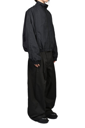 WIDE BELTED TROUSER (GEN 2) / BLK