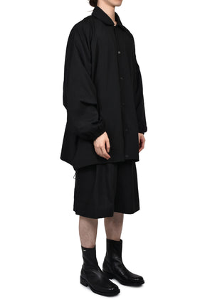 BAGGY SHORTS / BLK STRIPED
