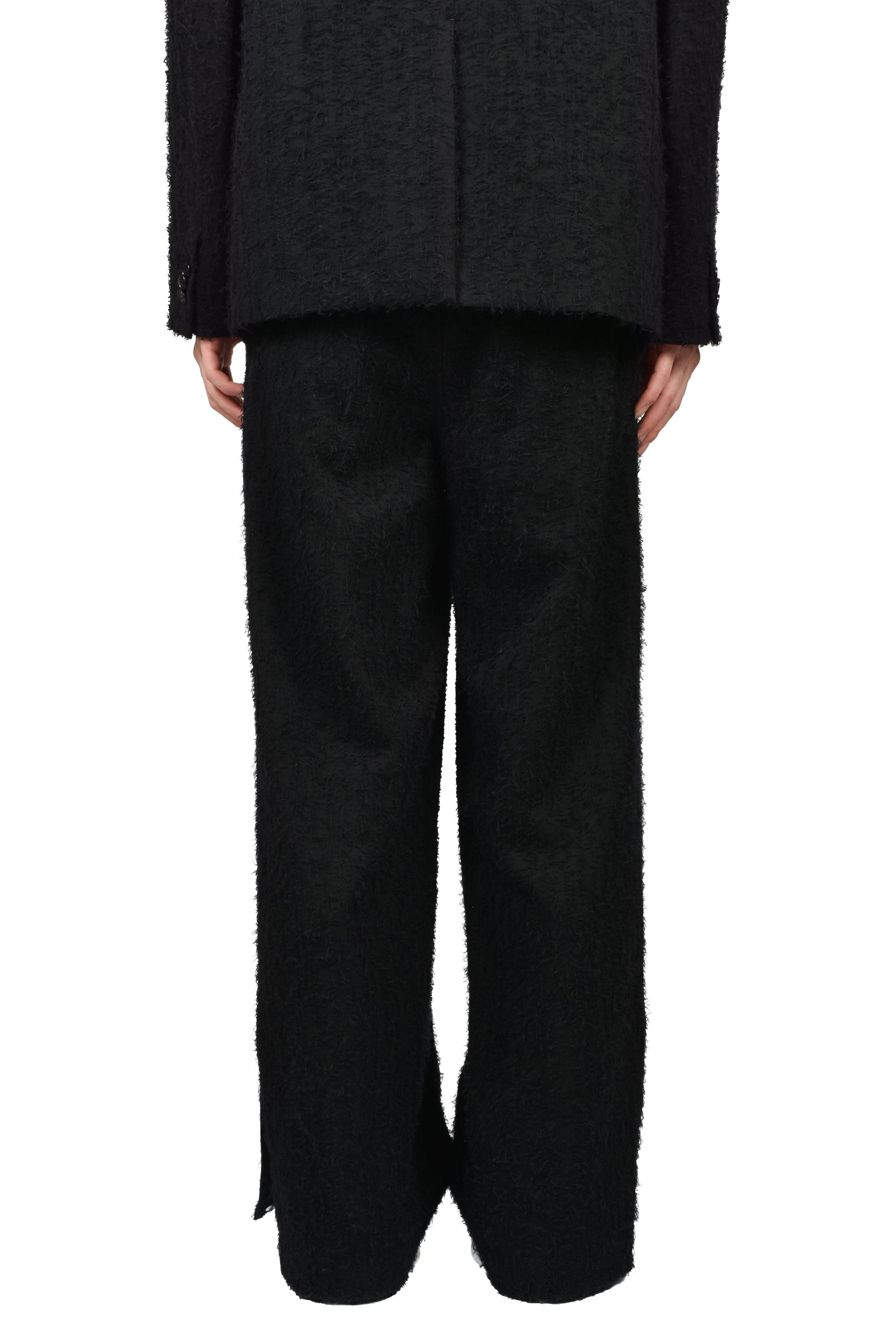 FLYINGHAIR FLARE SLACKS / BLK