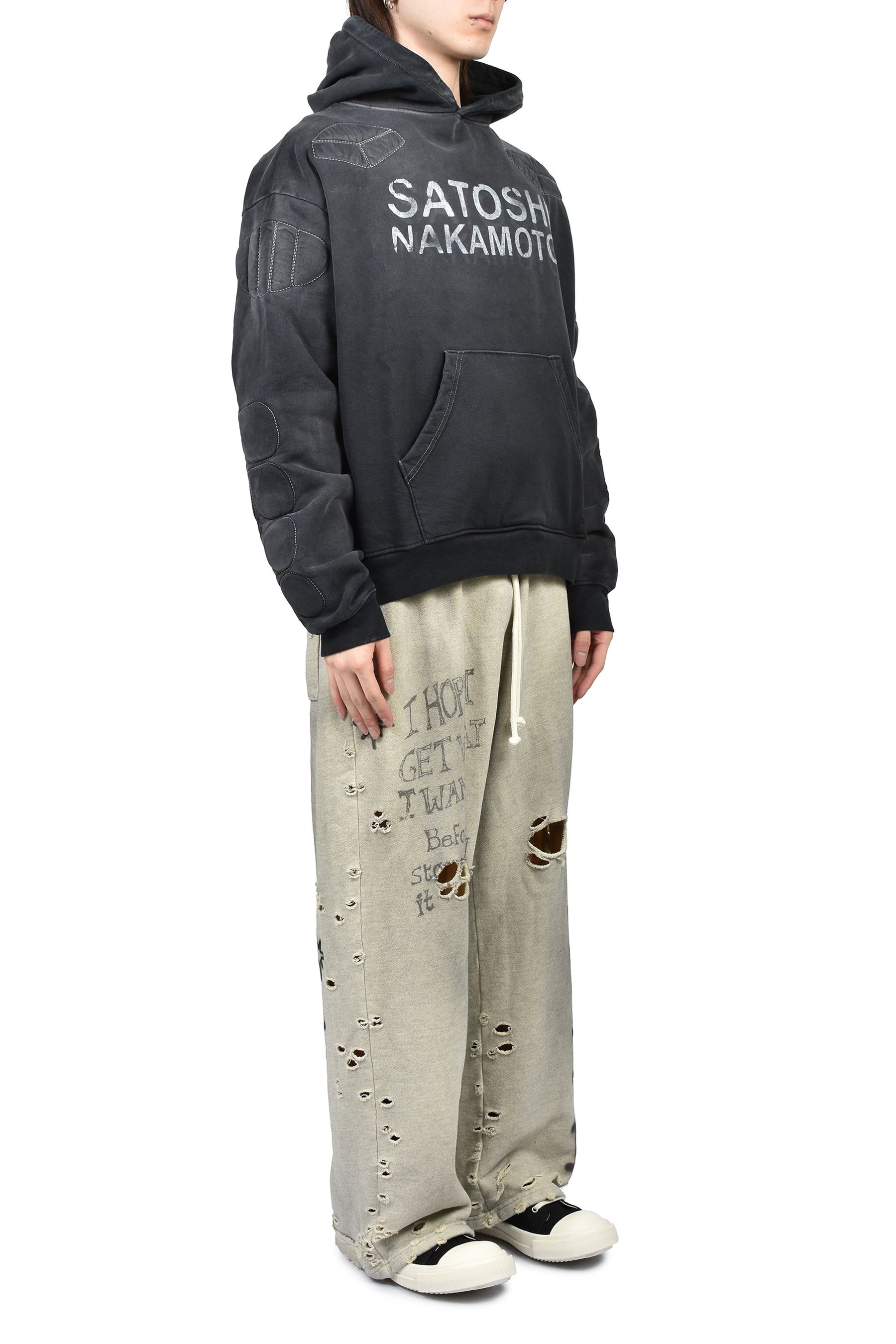 SATOSHI NAKAMOTO サトシ ナカモト SS26 GET WHAT I WANT SWEATPANT