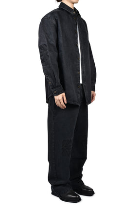 ANAGRAM BAGGY JEANS / BLK