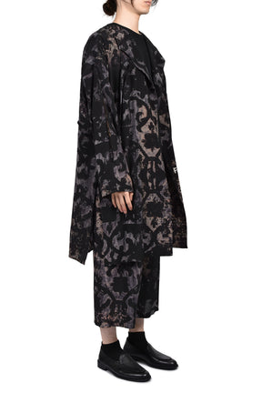 BAROQUE PRINT PANTS / BLK