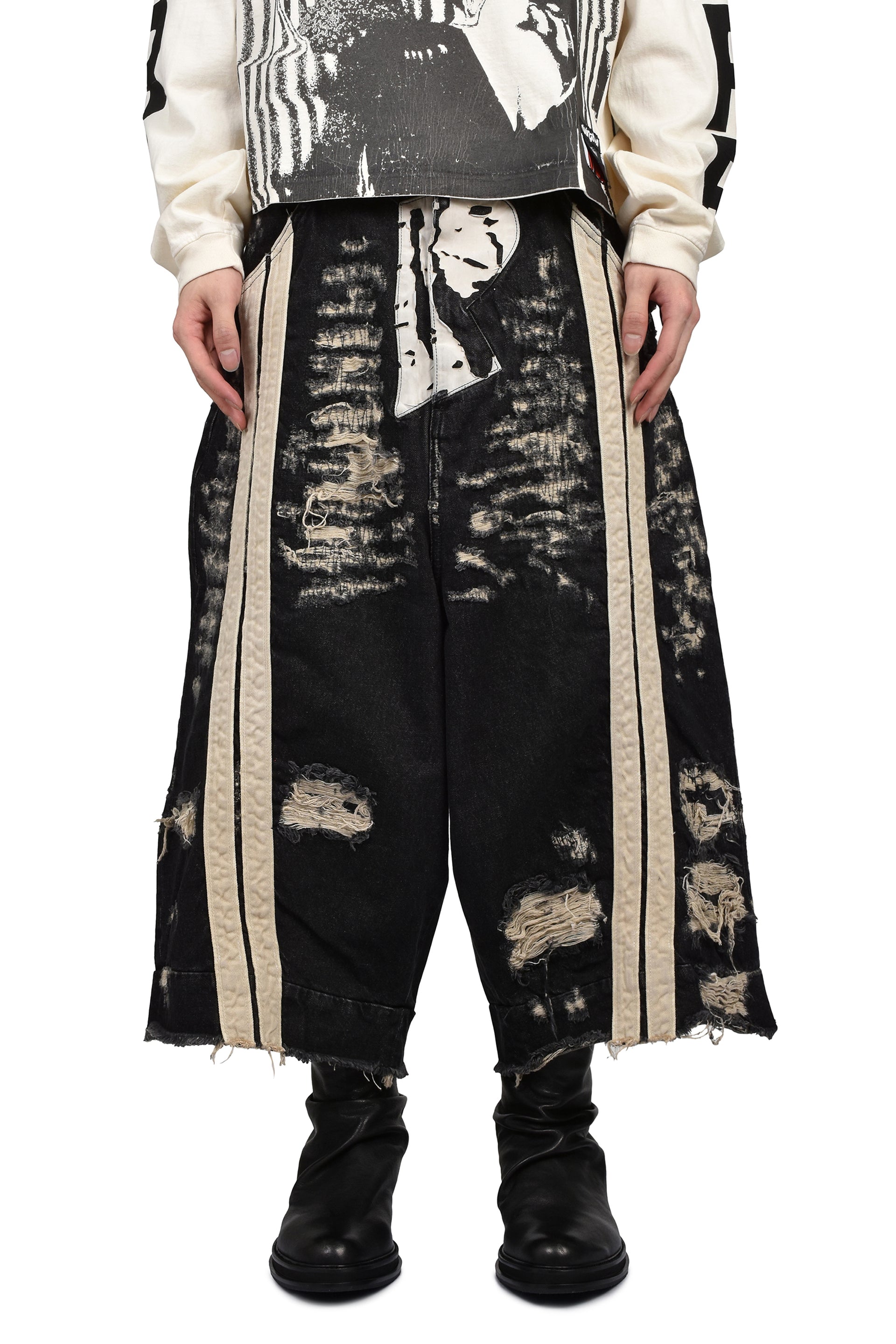 HEIRO PROTESTANT PANT / BLACK