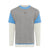 MERINO JERSEY THREE T-SHIRTS SET / YEL/BLU/GRY