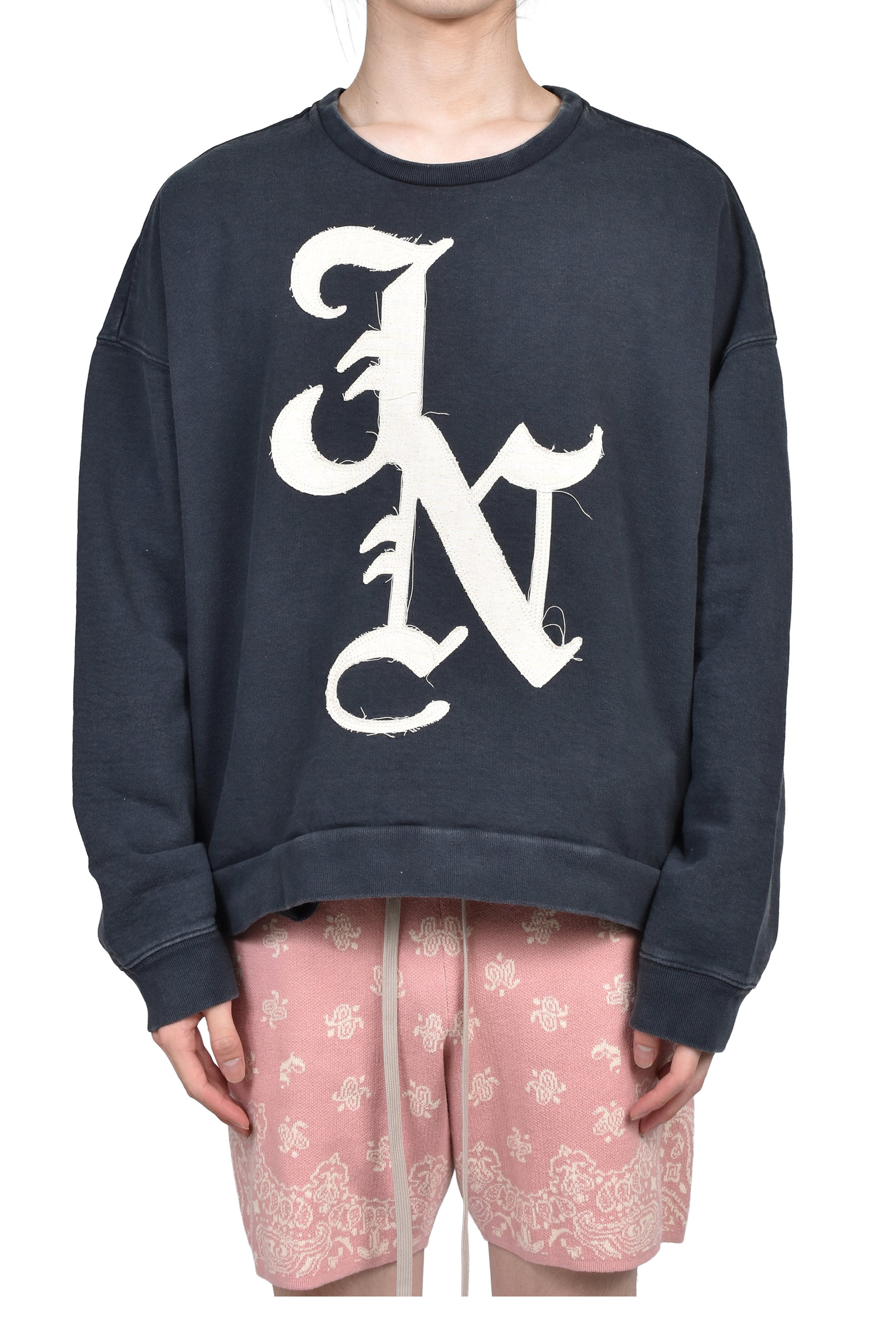 JN PATCH CREWNECK / BLK