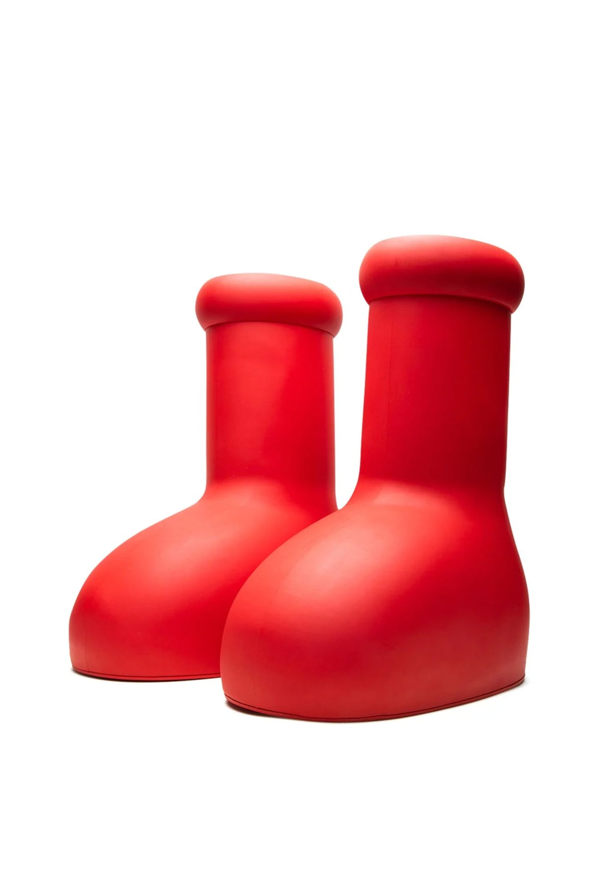 MSCHF SS23 BIG RED BOOTS RED NUBIAN