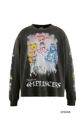 LS T-SHIRT/SUPERFLAT / BLK