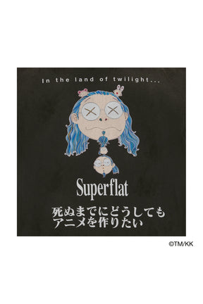 LS T-SHIRT/SUPERFLAT / BLK