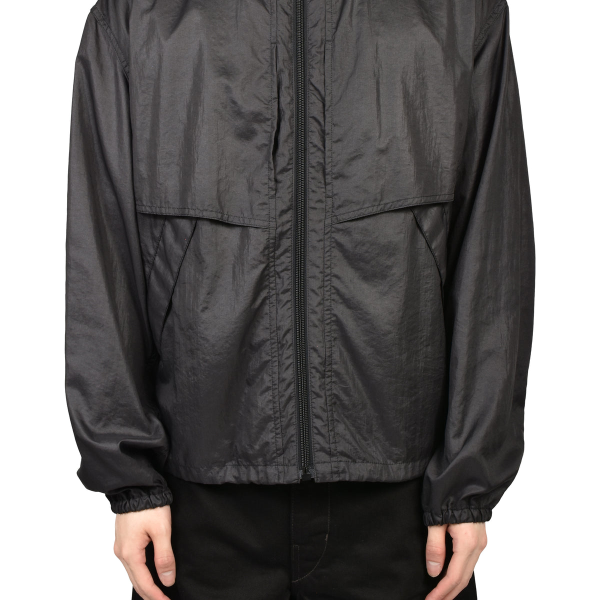 LEMAIRE ルメール SS26 WINDBREAKER / ASH BLK - NUBIAN ヌビアン
