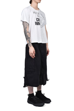 UPSIDE CARGO SHORTS / BLK