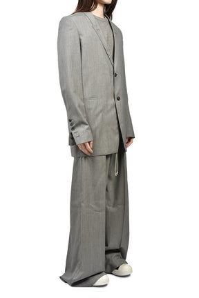 WIDE BELA PANTS / GRY MELANGE
