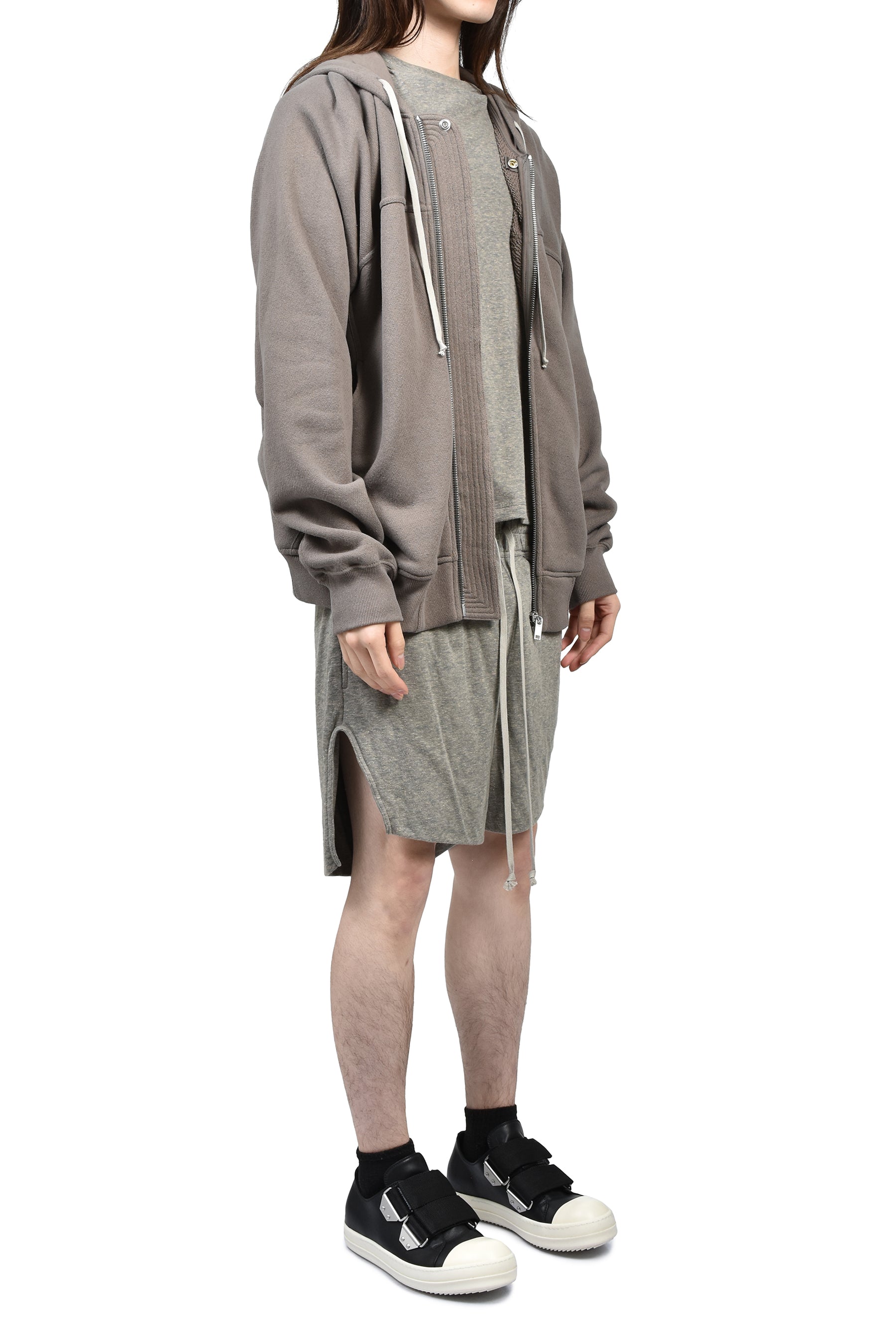 DBL BOXERS / GRY MELANGE
