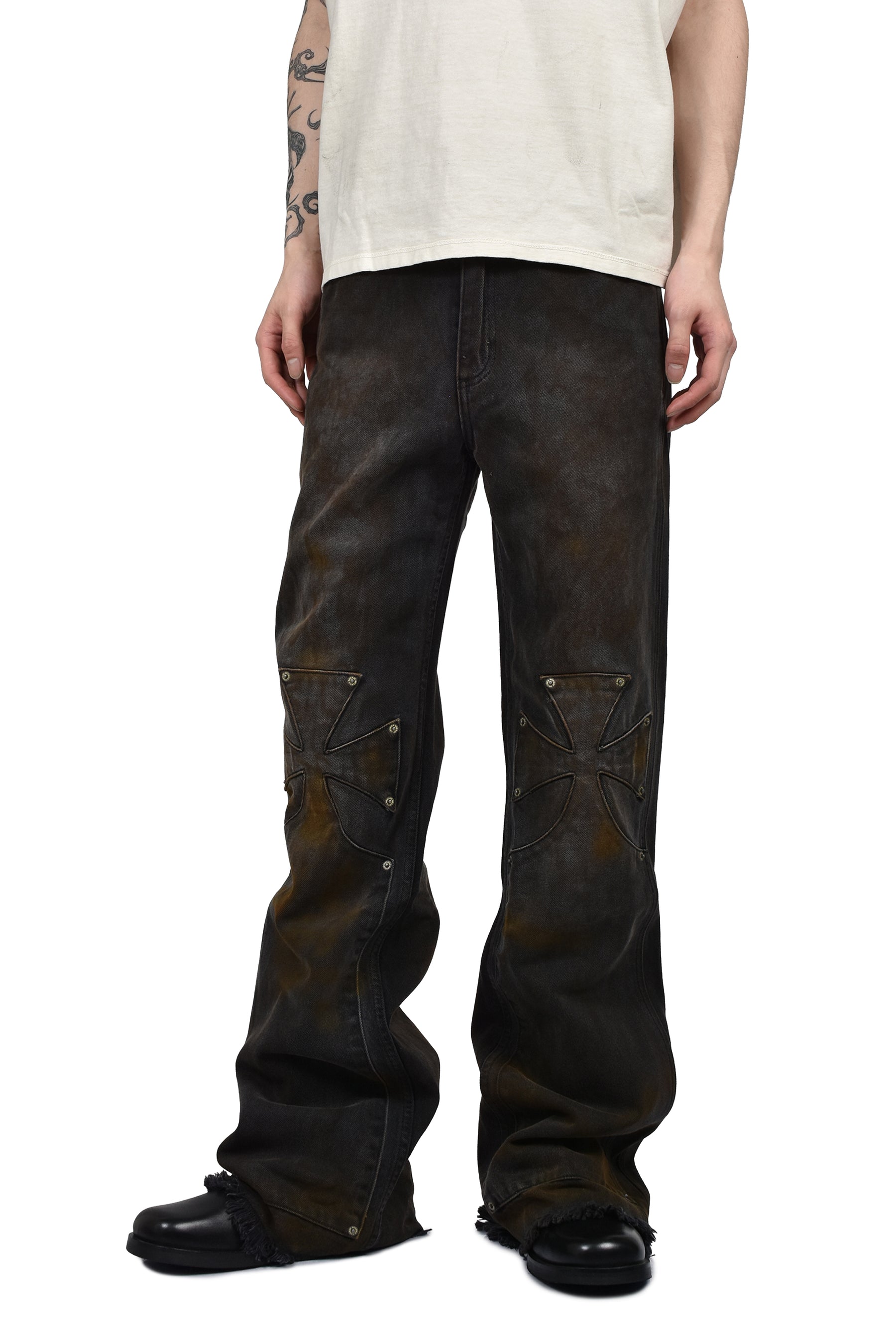 CHOPPER CARPENTER PANT / DIRTY BLK