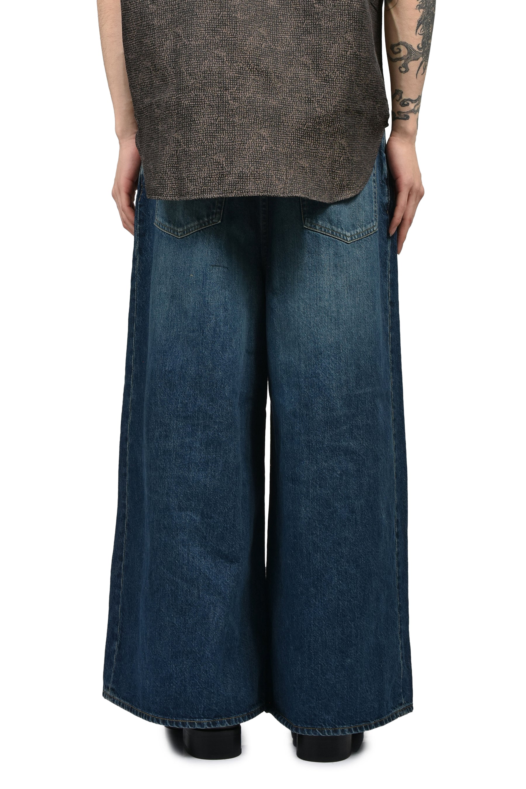 Needles H.D. BUGGY JEAN - 12OZ DENIM / IND