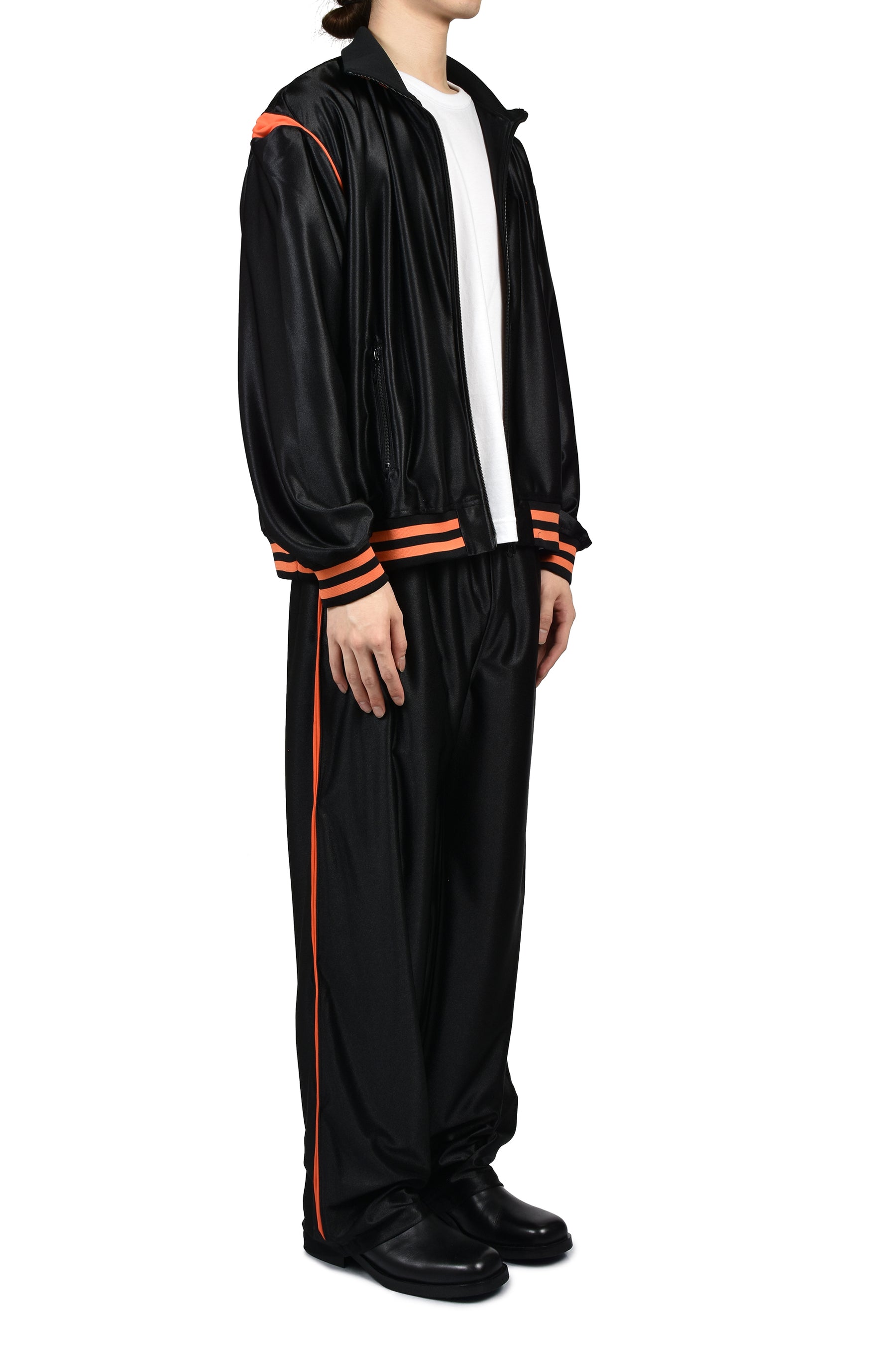 TRACK PANT - TRICOT SATEEN / BLK
