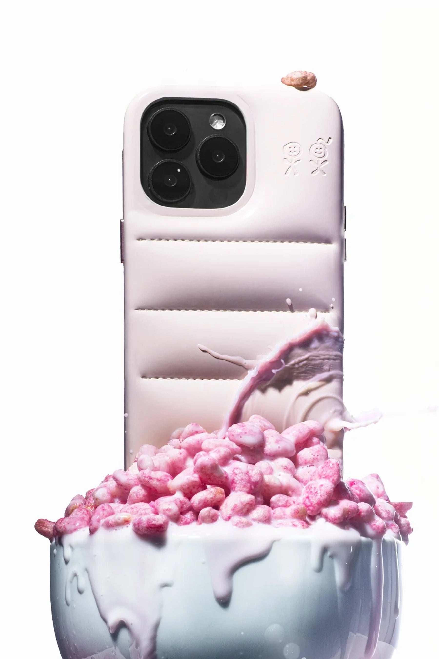 THE PUFFER CASE / STRAWBERRY FROZEN YOGURT